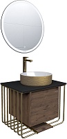 Grossman Мебель для ванной Винтаж 70 GR-5010GW веллингтон/металл золото